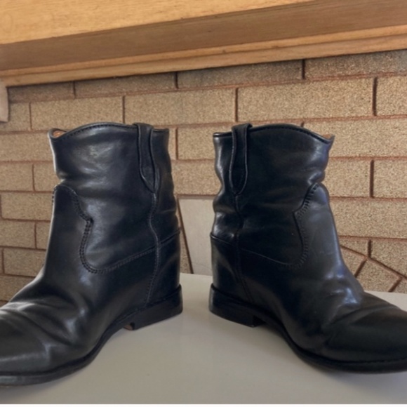 Isabel Marant Cluster Etoile Black Leather Boots Women’s Size 36 - Picture 1 of 11